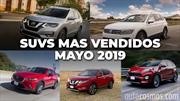 Los 10 SUVs más vendidos en mayo 2019