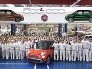 FIAT celebra la fabricación de medio millón de unidades de 500L
