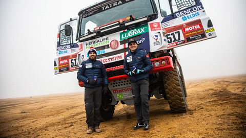 Ignacio Casale volverá a los camiones en el Dakar 2021