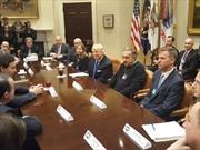 Donald Trump se reune con los CEO de FCA, Ford y GM