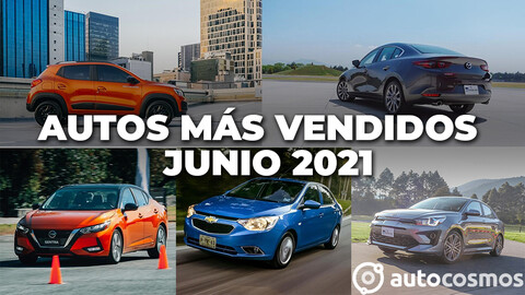 Los 10 autos más vendidos en junio 2021