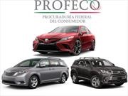 Toyota Camry, Sienna y Highlander son llamados a revisión en México