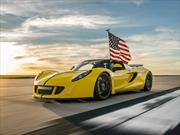 Hennessey Venom GT Spyder es el convertible más rápido del mundo