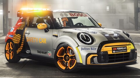 Fórmula E 2021: Conocé al MINI Electric Pacesetter, el nuevo auto de seguridad