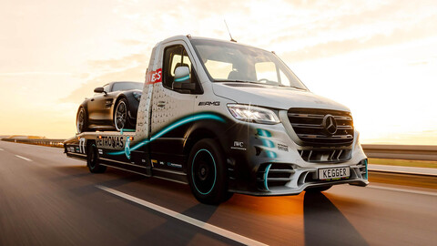 Sprinter V6 AMG Petronas by Kegger, la grúa que le encantaría a Lewis Hamilton