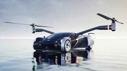 Este auto volador de XPeng hace realidad la ciencia ficción