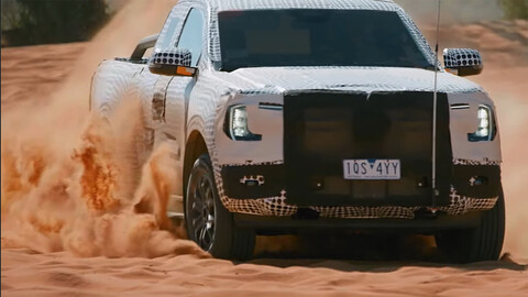 Video: Ford revela el primer teaser de la nueva Ranger 2022