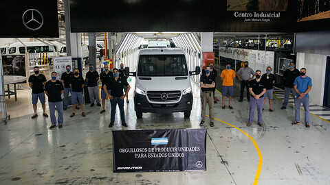 La nueva Sprinter ya se exporta a Estados Unidos