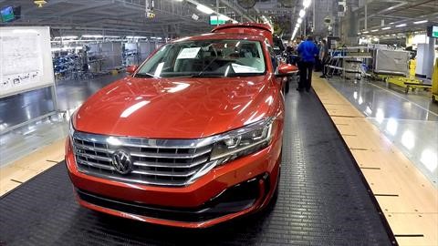 Volkswagen registra 1,000,000 de autos y SUVs producidos en la planta de Chattanooga