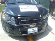Cesvi México realiza prueba de choque con el Chevrolet Sonic 2012