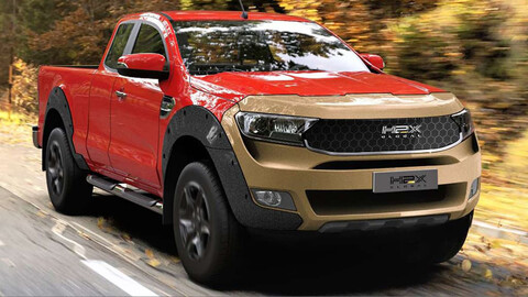 Mirá esta Ford Ranger a hidrógeno