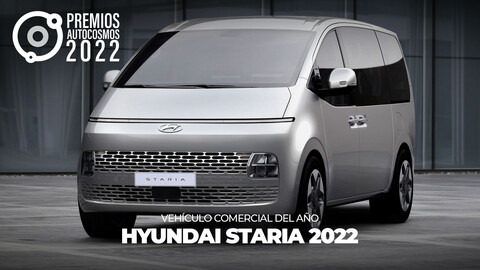 Premios Autocosmos 2022: el Hyundai Staria es el vehículo comercial del año
