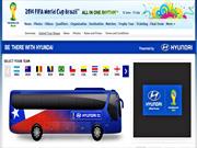 Chilenos podrán crear el logo del bus de la “Roja” para el mundial Brasil 2014