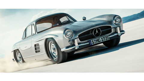 Mercedes 300 SL: Homenaje al "alas de gaviota"