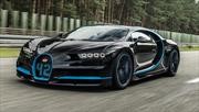 Así filmaron el récord de 0-400-0 del Bugatti Chiron que condujo J. P. Montoya