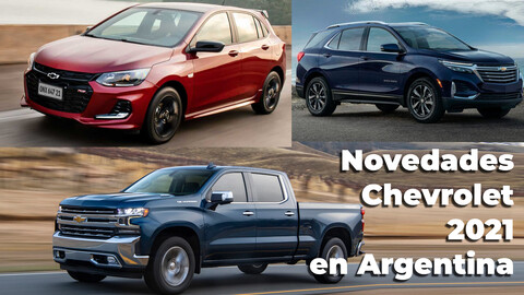 Las novedades de Chevrolet en Argentina para 2021