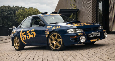 Subaru Impreza manejado por Colin McRae está a la venta