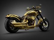 Goldfinger, una moto de oro y diamantes