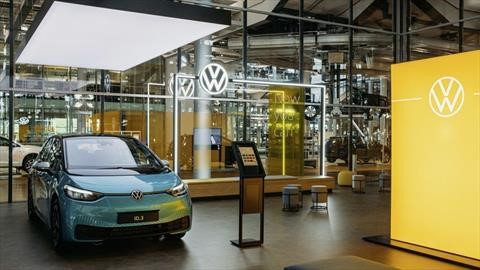 Volkswagen inauguró su primer concesionario de vehículos eléctricos