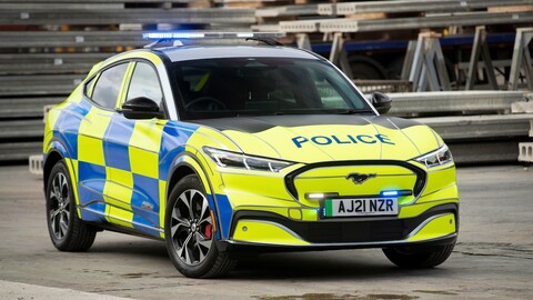 Ford convierte al Mustang Mach-E en una auténtica patrulla