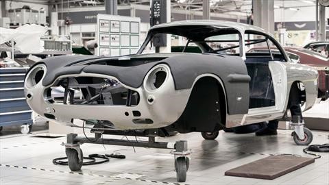 Aston Martin produce edición especial del DB5 de James Bond