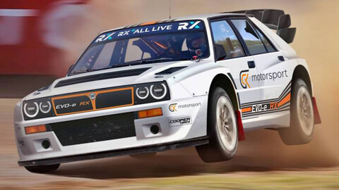 El Lancia Delta Integrale vuelve al rally pero eléctrico
