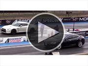 Video: ¿Quién gana una picada entre un Tesla Model S o un Nissan GT-R?
