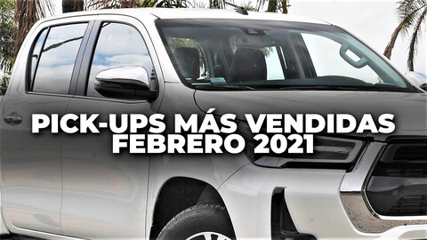 Pick-ups más vendidas en Colombia en febrero de 2021