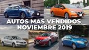 Los 10 autos más vendidos en noviembre 2019