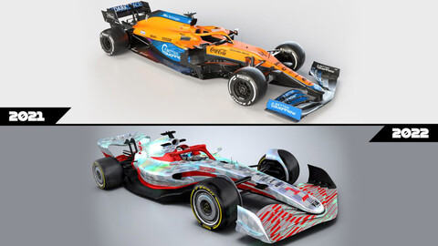 F1 2022: las diferencias entre los autos de ahora y los que vienen