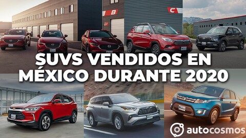 Los SUVs más vendidos en México durante 2020