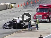 Video: Choca con un Chevrolet Bel Air y sobrevive de milagro