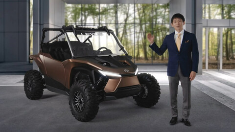 Este UTV funciona con celdas de hidrógeno y tiene el estilo Lexus