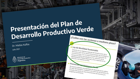 Argentina presenta un plan para producir autos eléctricos