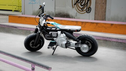 BMW CE 02 Concept, sería la moto citadina electrificada más pequeña de Motorrad