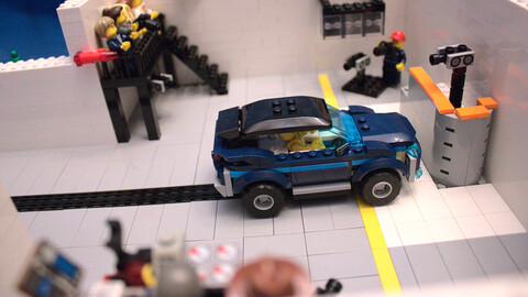 IIHS presenta un curioso crash test hecho con piezas LEGO