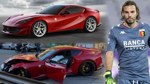¡Insólito!: dejó su Ferrari en el lavadero y se lo destrozaron