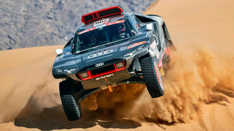 Así fue la experiencia del Audi electrificado en el Dakar