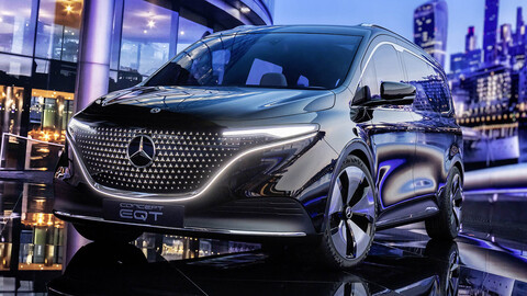 Mercedes-Benz Concept EQT, la nueva lujosa minivan eléctrica