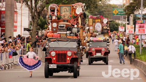 Jeep celebra sus 80 años en el tradicional desfile de Yipaos
