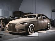 Lexus IS Origami, un auto hecho de cartón