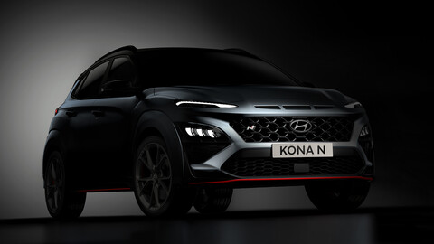 Hyundai revela teasers del nuevo Kona N