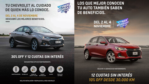Chevrolet Argentina dirá presente en el Cyber Monday