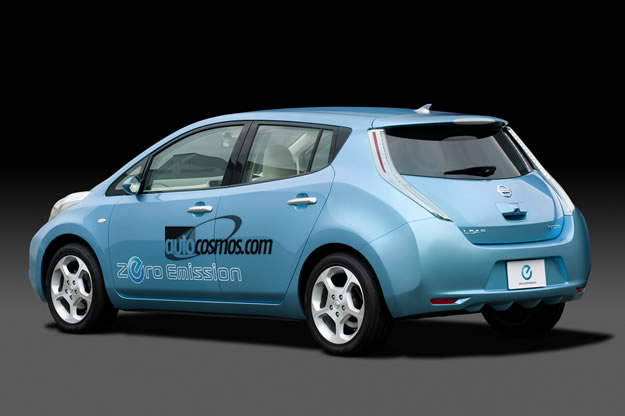 Nissan presenta su primer eléctrico llamado LEAF (Hoja)
