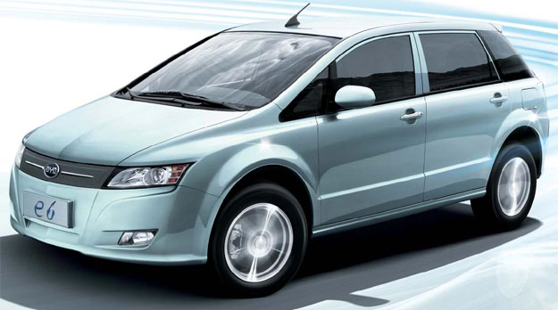 BYD e6 EV un familiar totalmente eléctrico