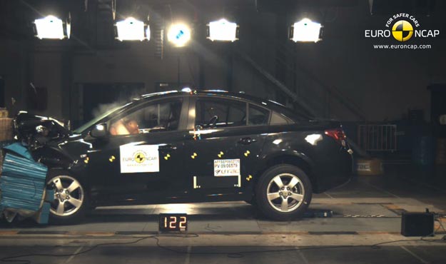 Chevrolet Cruze: 5 estrellas de EuroNCAP