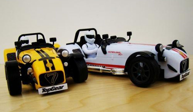Caterham manejado por The Stig de radio control