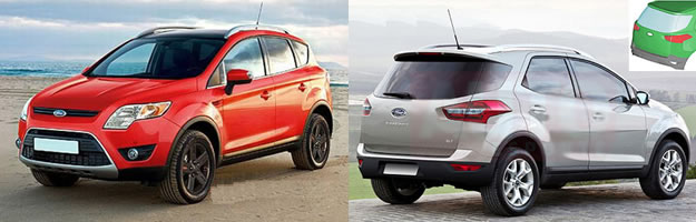 Ford Ecosport 2013, primeras imágenes