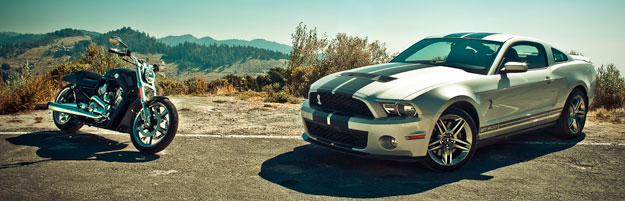 Mustang Shelby GT500 y V Rod Muscle, iconos de una forma de vida