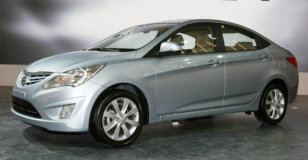 Hyundai accent 2011 года